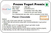 2018 New Frozen Yogurt Powder