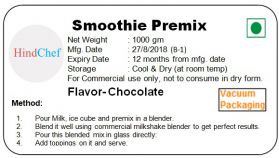 Smoothie Premix