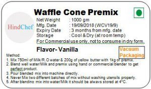 Waffle Cone Premix